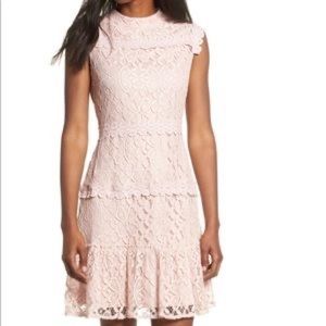 Light Pink Lace Dress